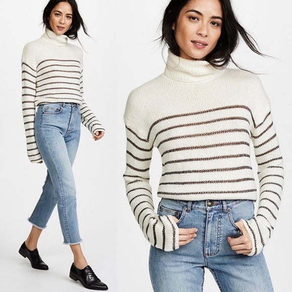 A.L.C. Sweaters - NWOT A.L.C // Elise Metallic Striped Knit Sweater